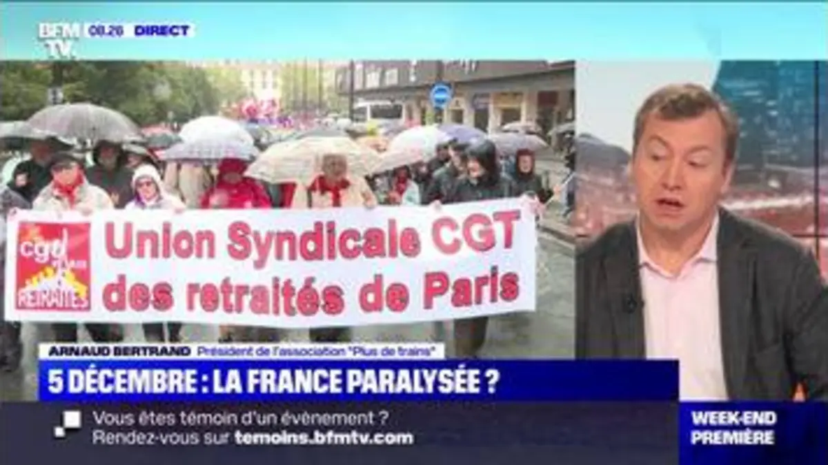 replay de 5 décembre: la France paralysée ? - 30/11
