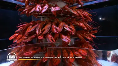 66 minutes : Grands buffets : repas de fêtes à volonté