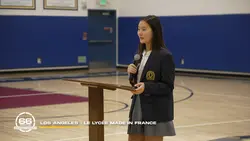 66 minutes : Los Angeles : le lycée made in France