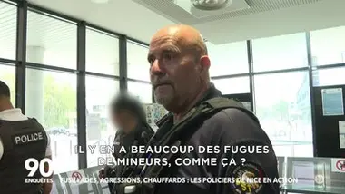 90' Enquêtes - Fusillades, agressions, chauffards : les policiers de Nice en action