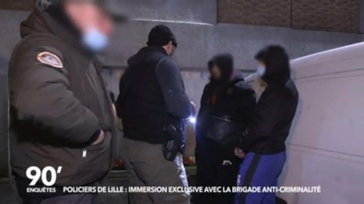90' Enquêtes - Policiers de Lille : immersion…