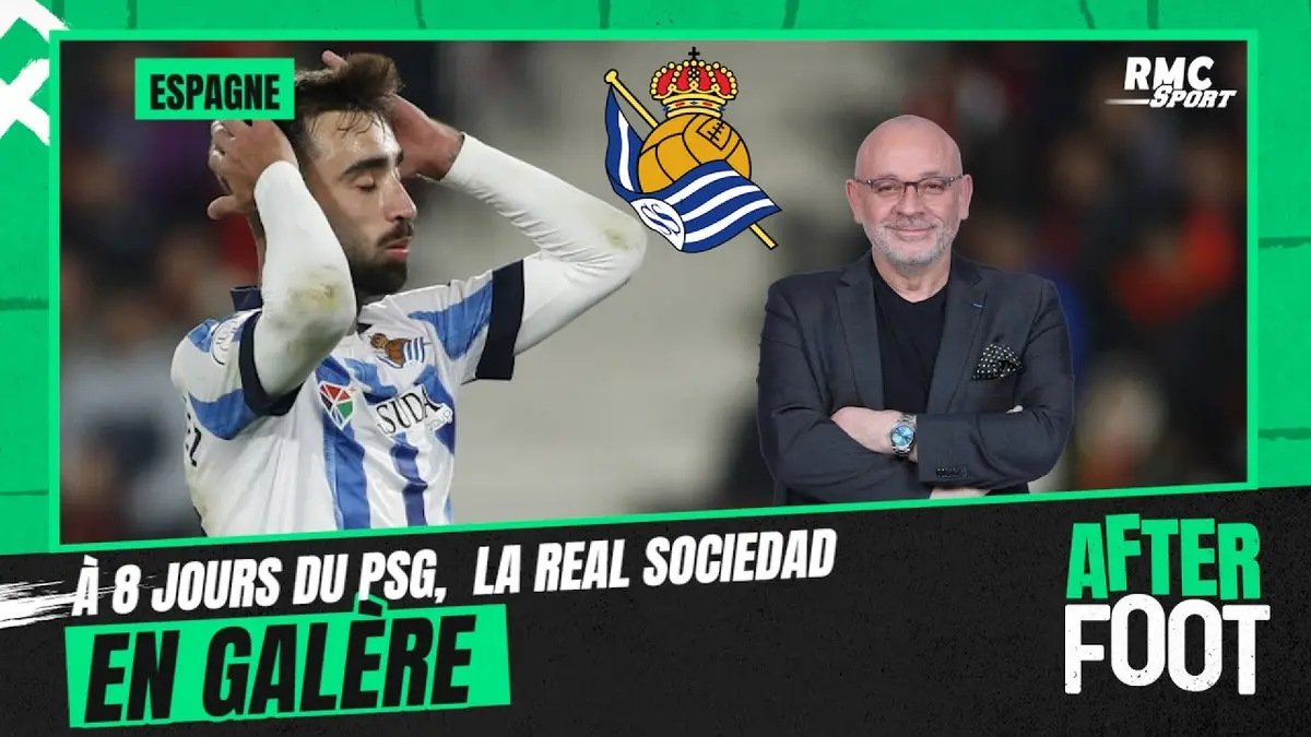 replay de À 8 jours du PSG, la Real Sociedad pas au top