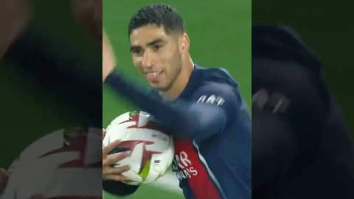 replay de Achraf Hakimi ??