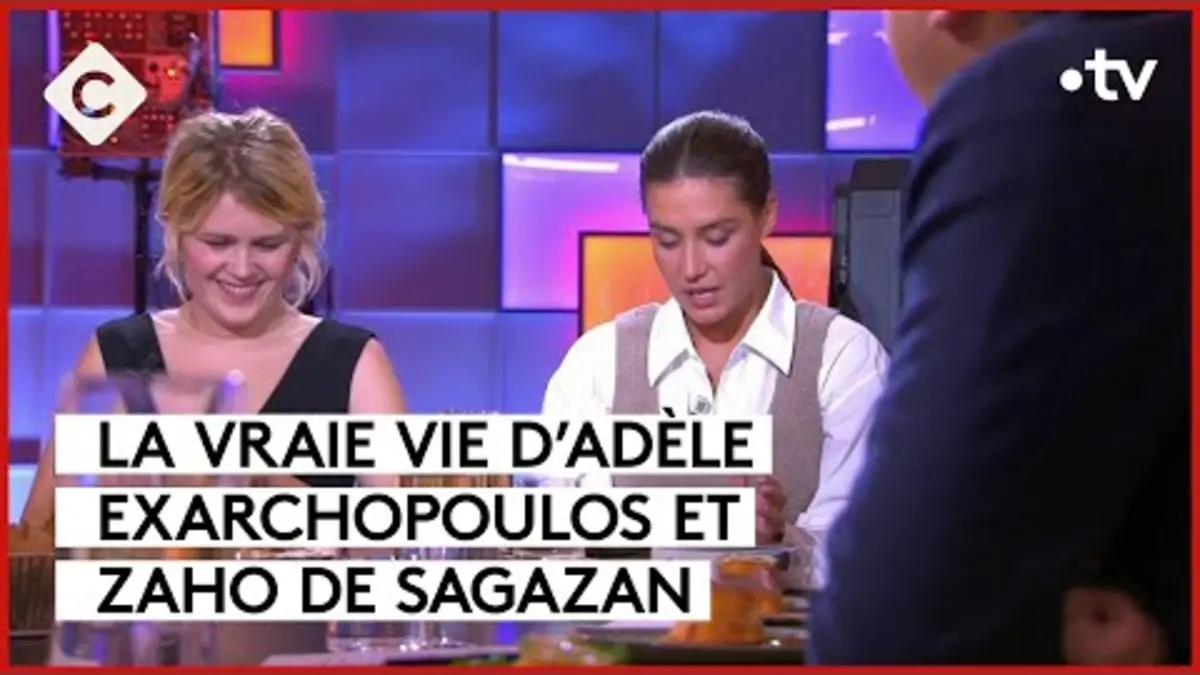 replay de Adèle Exarchopoulos, Cédric Sapin-Defour et Zaho de Sagazan - C à vous - 03/10/2023