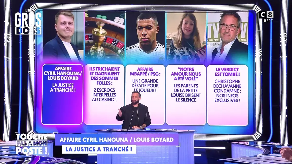 replay de Affaire Cyril Hanouna/Louis Boyard : la justice a tranché !
