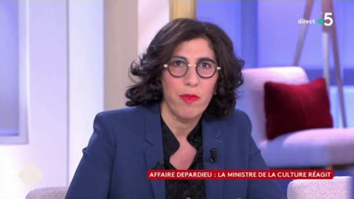 replay de Affaire Depardieu : la ministre de la Culture réagit - C à vous - 15/12/2023