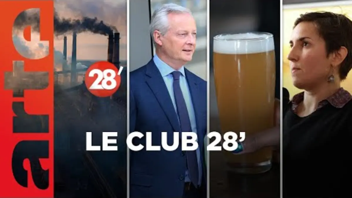 replay de Affaire "Disclose", planification écologique, budget 2024... : Le Club 28' ! - 28 Minutes - ARTE