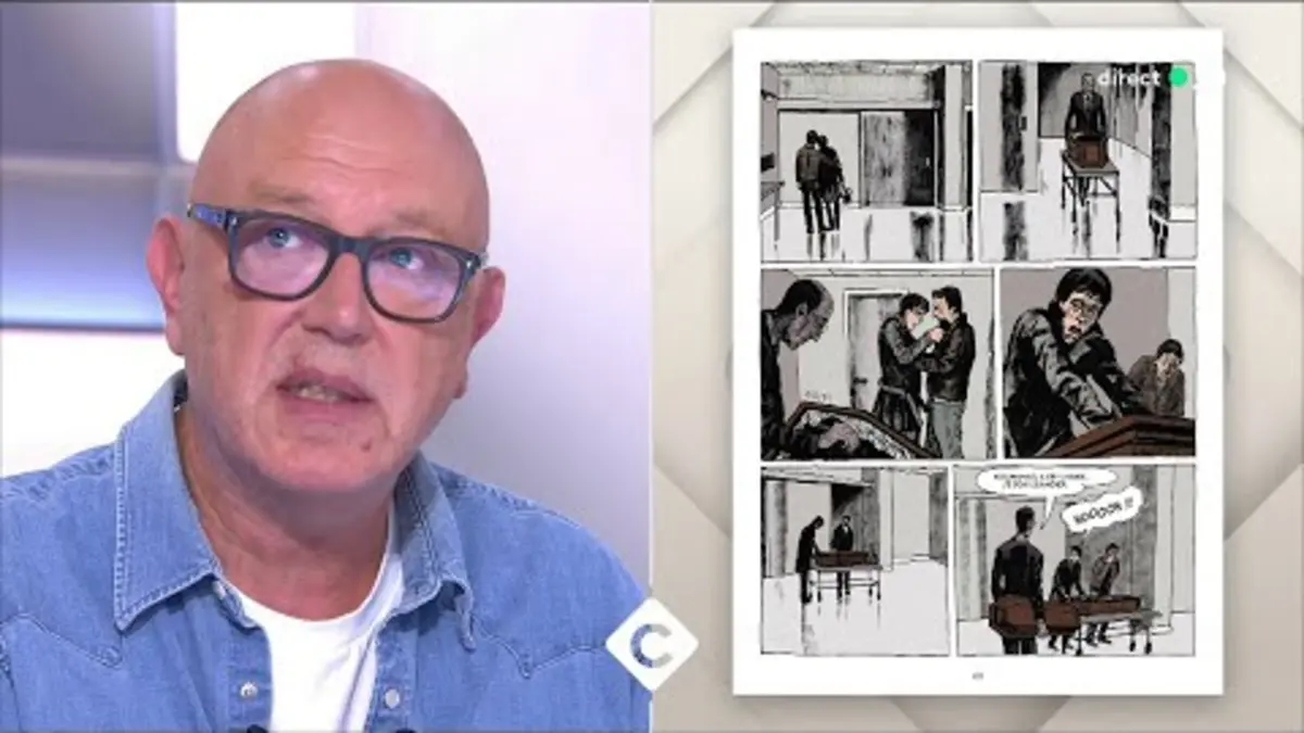 replay de Affaire Grégory : Jean-Marie Villemin se livre dans une BD - C à vous - 02/10/2024