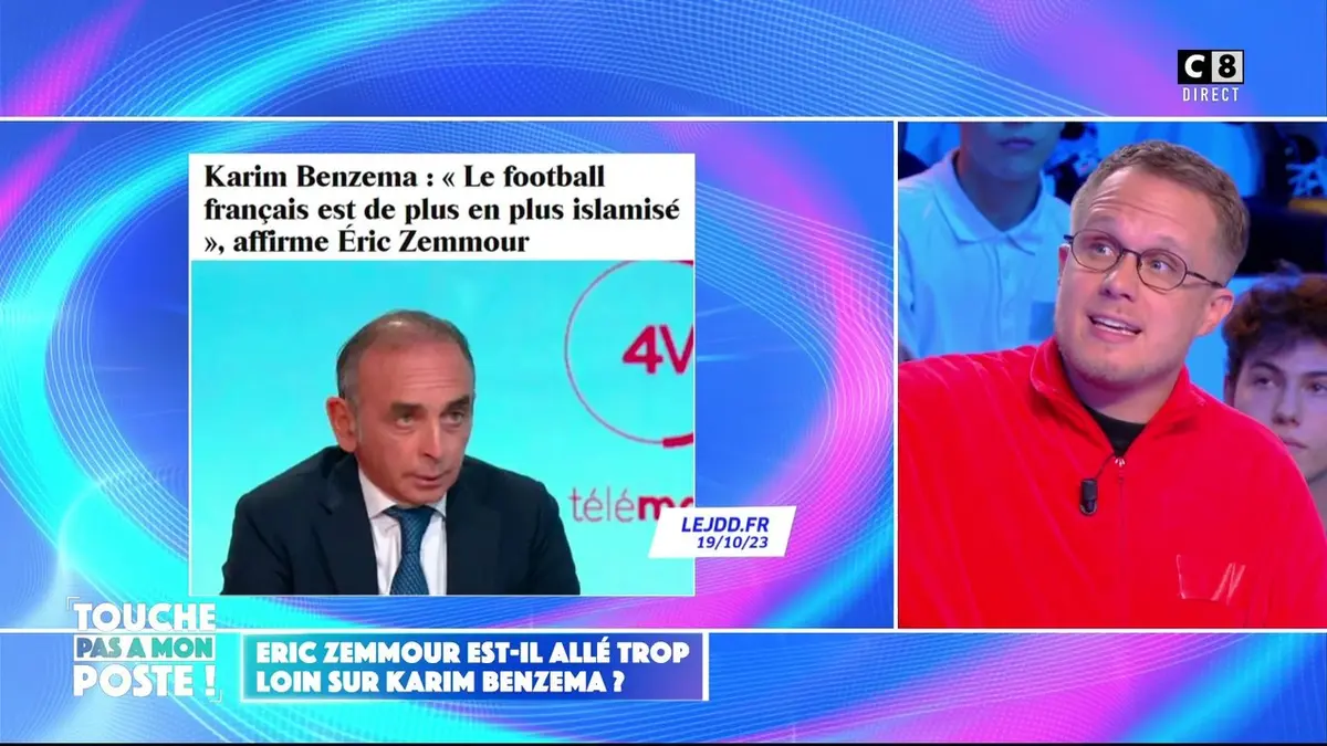 replay de Affaire Karim Benzema : Eric Zemmour réagit