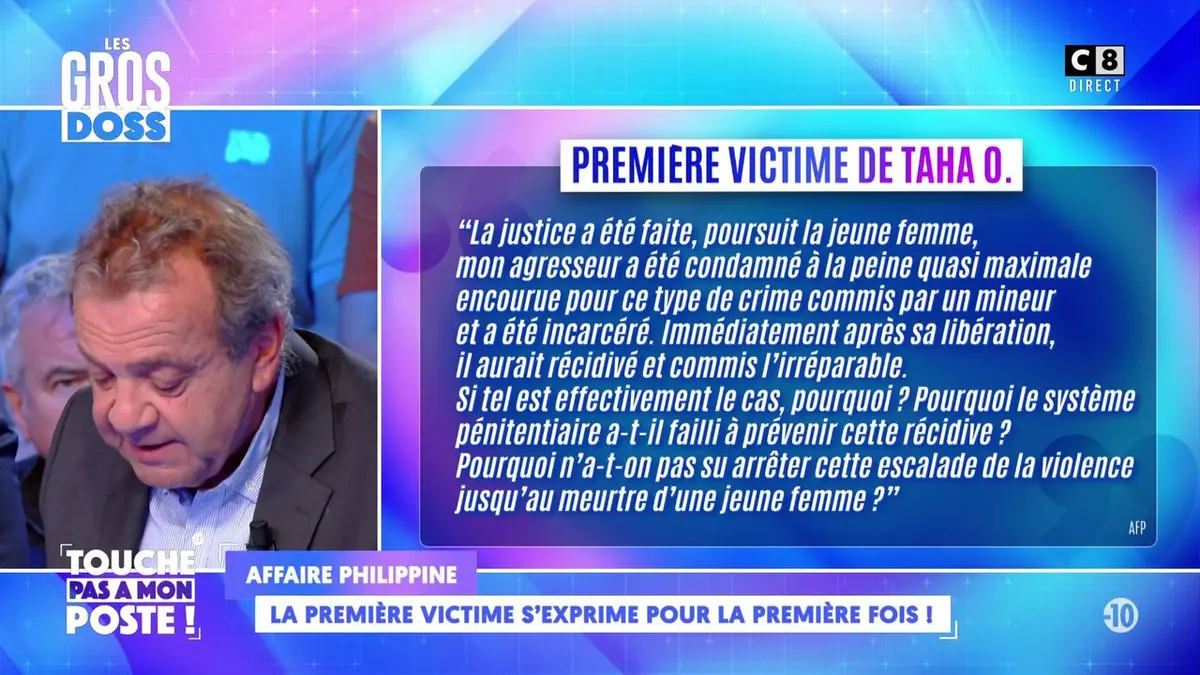 replay de Affaire Philippine : La première victime s'exprime pour la première fois
