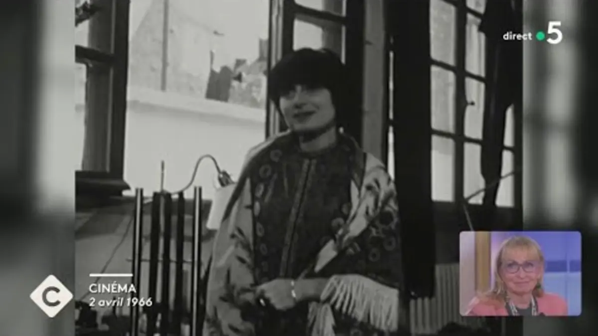 replay de Agnès Varda, éternellement libre - Rosalie Varda - C à Vous - 18/10/2023