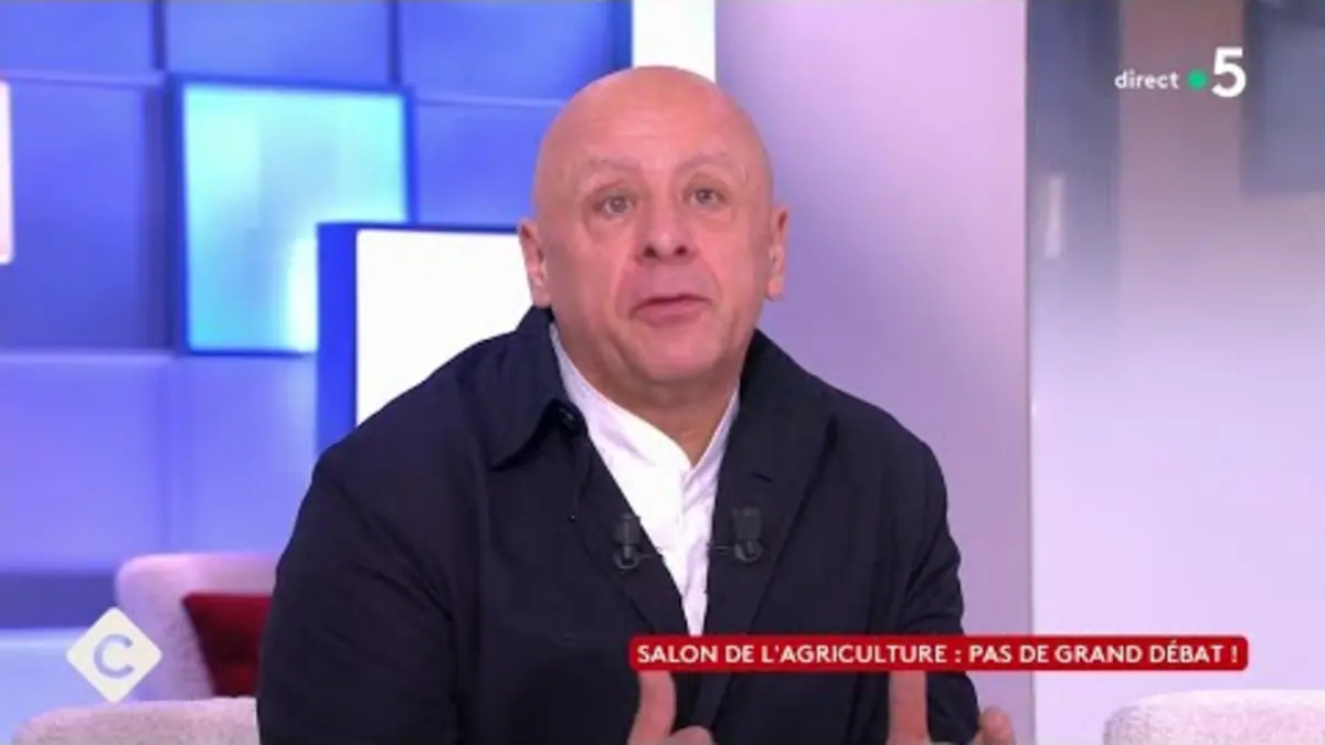 replay de Agriculteurs : le plaidoyer de Thierry Marx - C à Vous - 23/02/2024