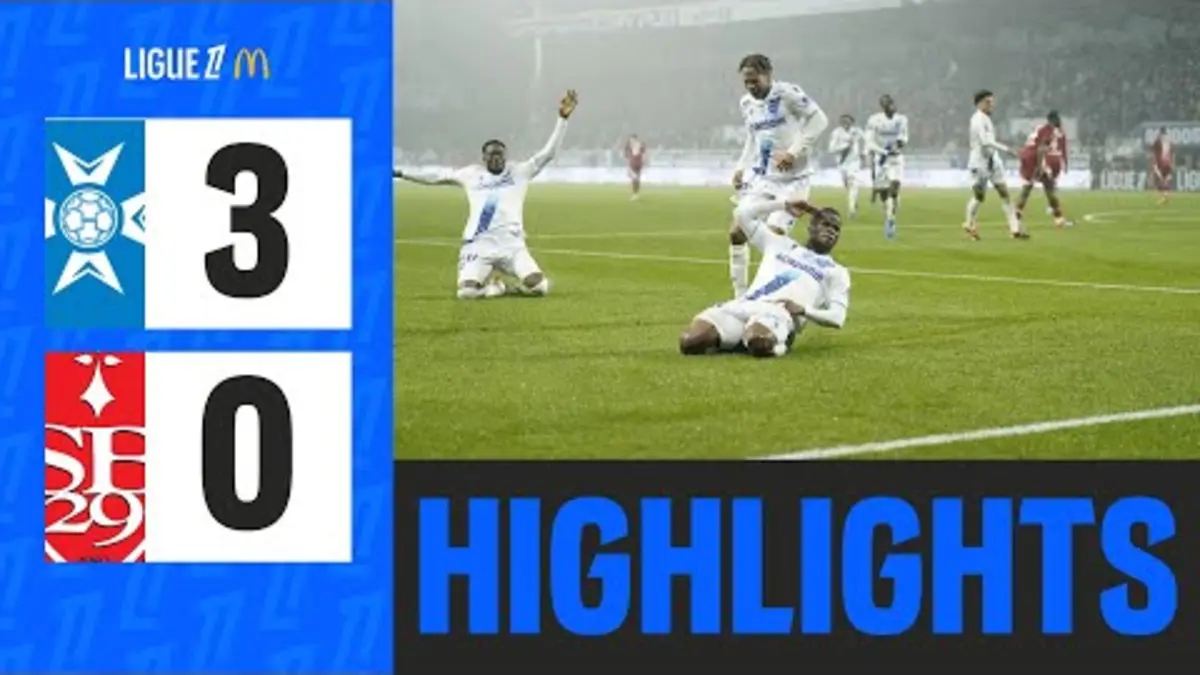 replay de AJ AUXERRE - STADE BRESTOIS 29 (3-0) - 6ème journée - Ligue 1 McDonald's 24/25