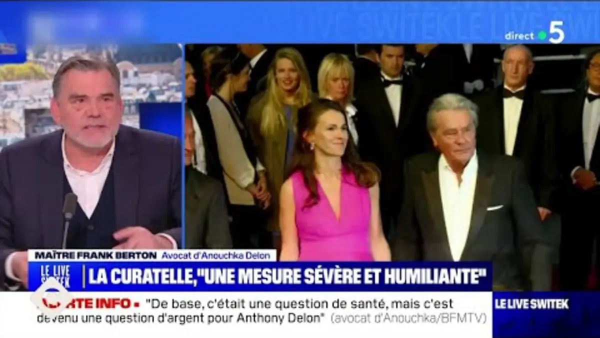 replay de Alain Delon : l’acteur placé sous curatelle renforcée - C à Vous - 05/04/2024