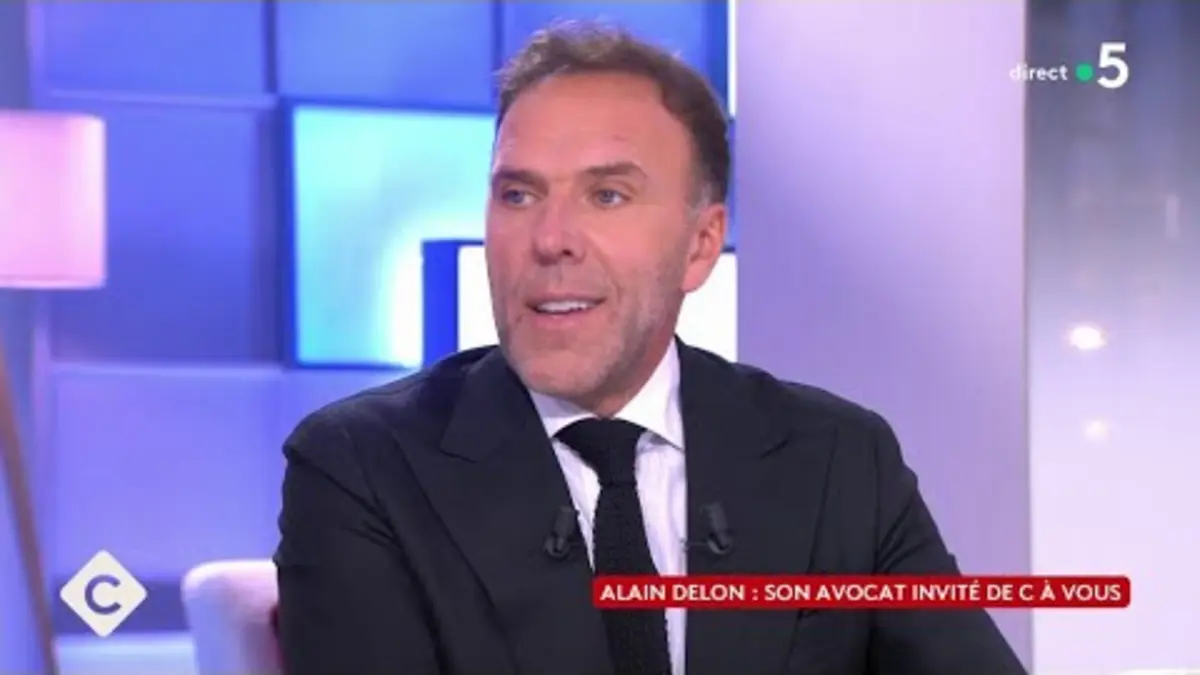 replay de Alain Delon : son avocat invité de C à vous - C à Vous - 11/01/2024