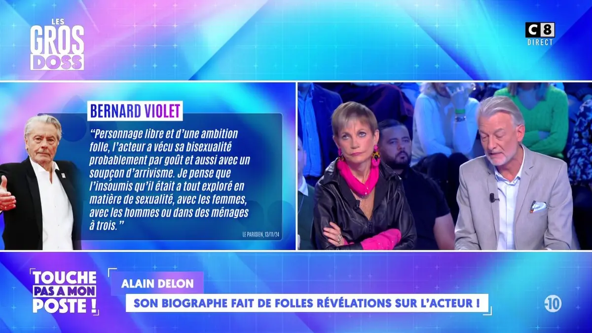 replay de Alain Delon : son biographe fait de folles révélations sur l'acteur