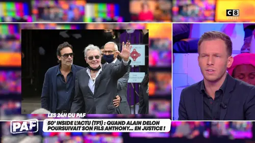 replay de Alain et Anthony Delon enfin réconciliés ?