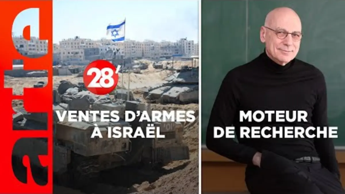 replay de Alain Prochiantz / Gaza : faut-il suspendre les livraisons d’armes à Israël ? - 28 Minutes - ARTE
