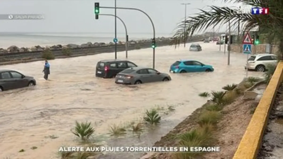 replay de Alerte aux pluies torrentielles en Espagne
