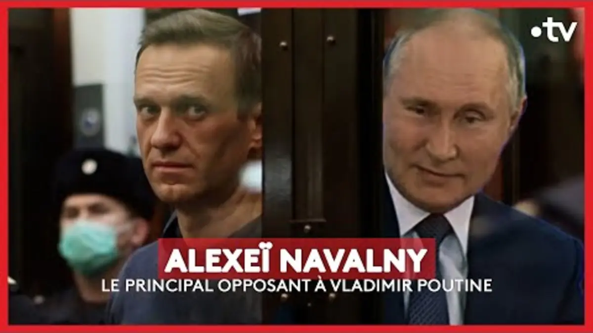 replay de Alexeï Navalny, le principal opposant à Vladimir Poutine