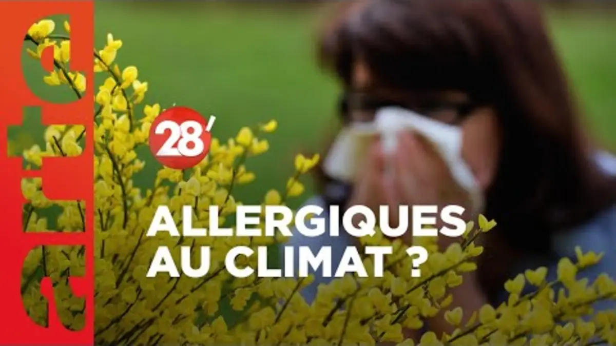 replay de Allergies, épidémies : le changement climatique menace-t-il notre santé ? - 28 Minutes - ARTE