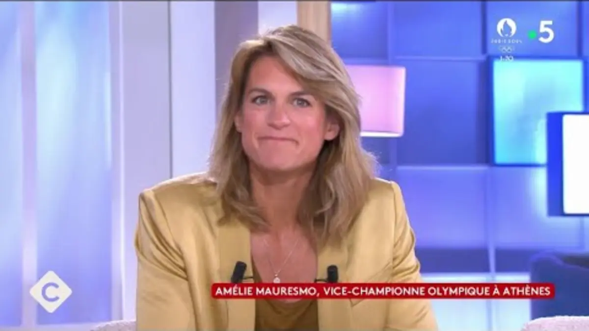 replay de Amélie Mauresmo : une carrière dédiée au tennis - C à Vous - 17/05/2024