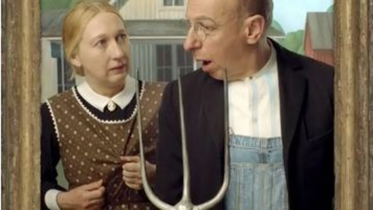 replay de American Gothic, Grant Wood (2/3)