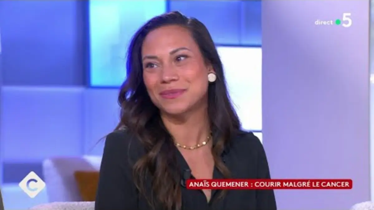 replay de Anaïs Quemener, championne de marathon malgré un cancer - C à Vous - 03/04/2024