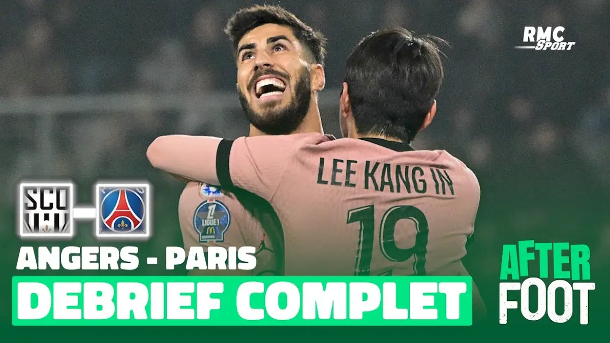 replay de Angers 2-4 PSG : Le débrief complet de l’After foot après une pluie de buts