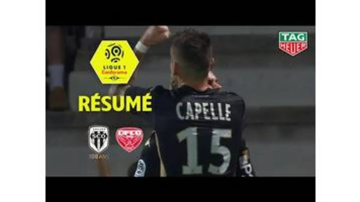 replay de Angers SCO - Dijon FCO ( 2-0 ) - Résumé - (SCO - DFCO) / 2019-20