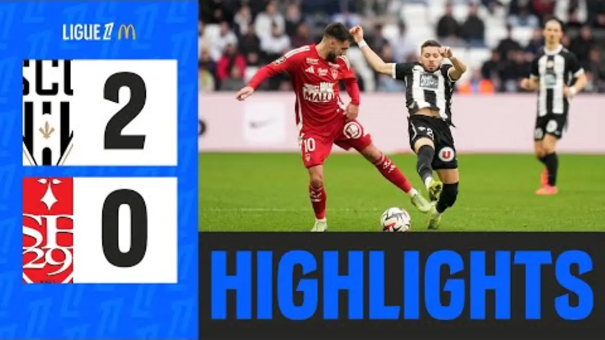 replay de Angers SE RELANCE en CONTRARIANT Brest | 16ème journée - Ligue 1 McDonald's 24/25