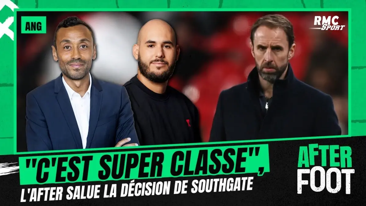 replay de Angleterre : "C'est super classe", l'After salue la décision de Southgate de quitter la sélection