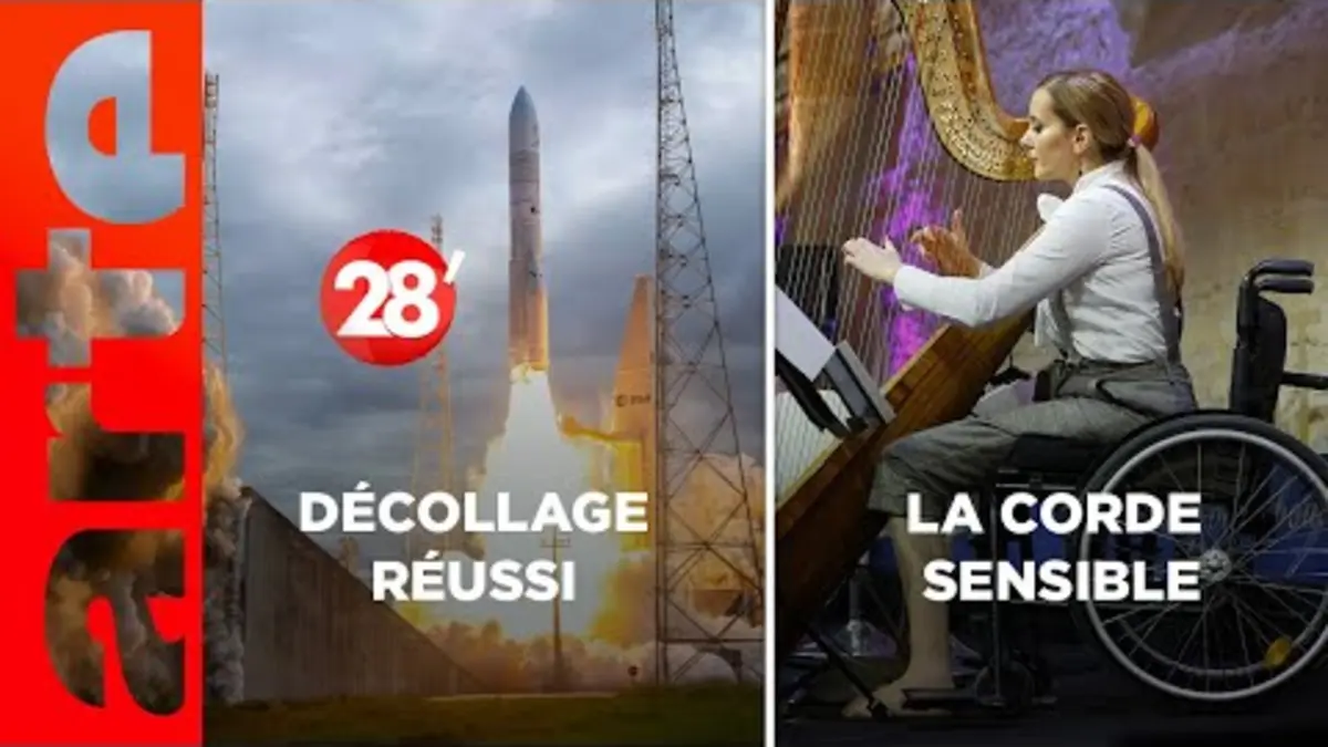replay de Anja Linder / Conquête spatiale : l'Europe peut-elle à nouveau viser la Lune ? - 28 Minutes - ARTE