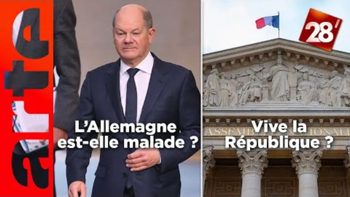 replay de Anne-Charlène Bezzina : vive la République ? / L’Allemagne est-elle malade ? | 28 minutes | ARTE