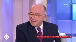 Antisémitisme : une « honte collective » pour Bernard Cazeneuve - C à vous - 08/11/2023