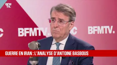 Antoine Basbous face à Apolline de Malherbe