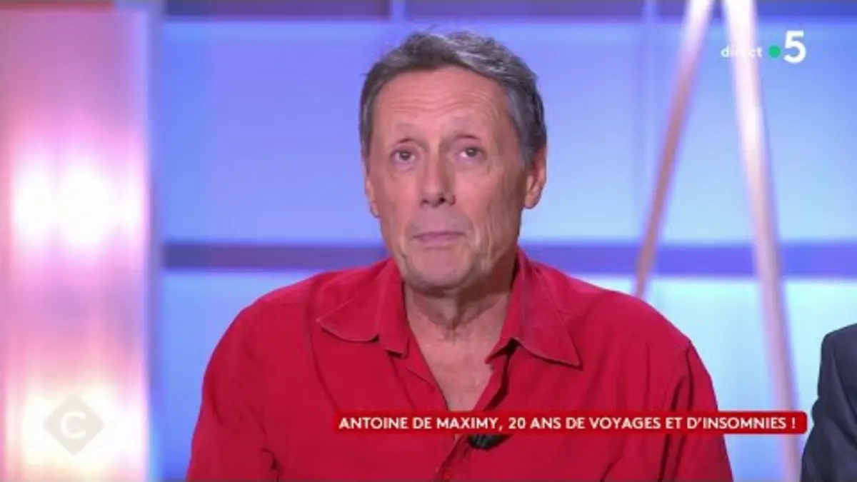 replay de Antoine de Maximy, 20 ans de voyages et d’insomnies ! - C à vous - 31/10/2023