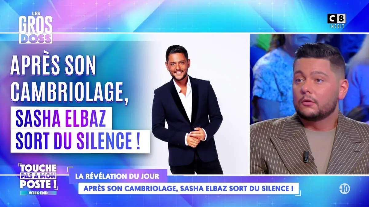 replay de Après son cambriolage, Sasha Elbaz sort du silence