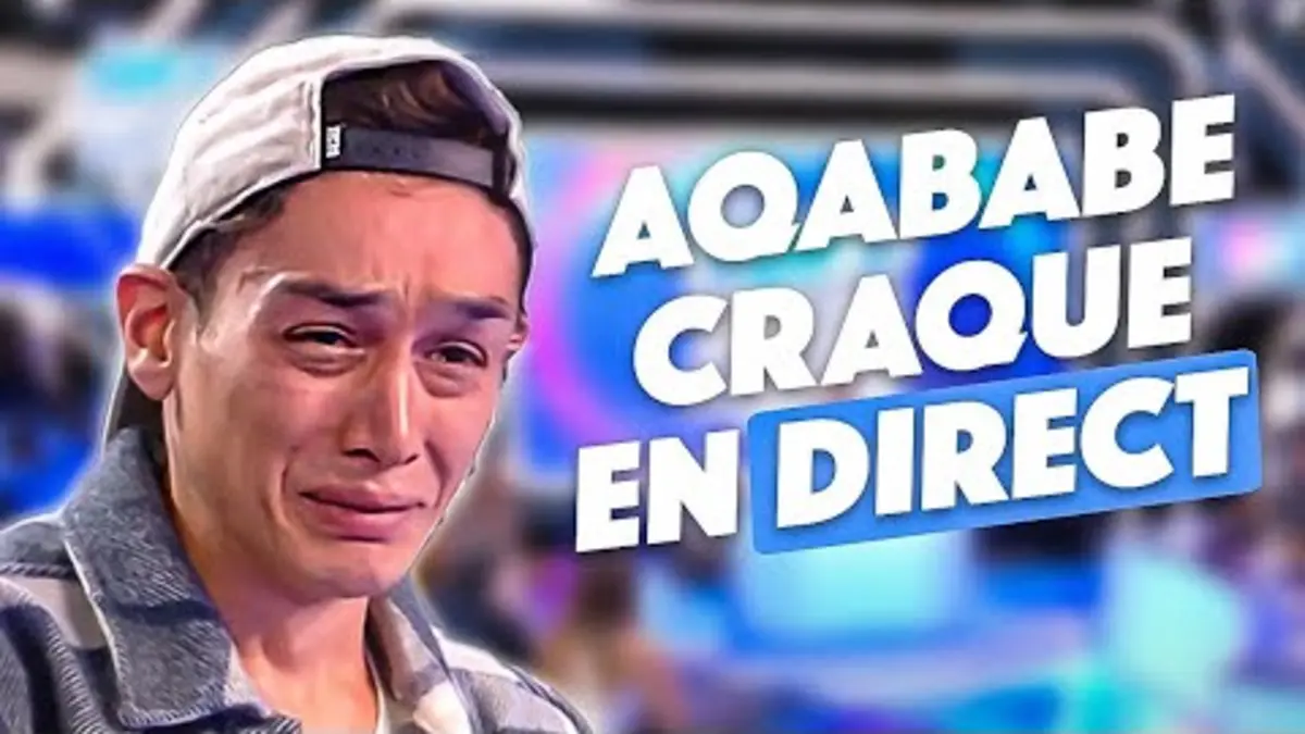 replay de Aqababe craque sur le plateau suite aux propos des chroniqueurs