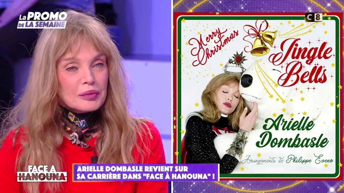 replay de Arielle Dombasle revient sur sa carrière dans "Face à Hanouna" !