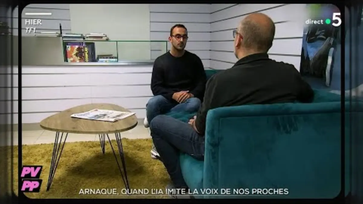 replay de Arnaque : quand l’IA imite la voix d’un proche - Pas vu Pas Pris - C à vous - 27/09/2024i
