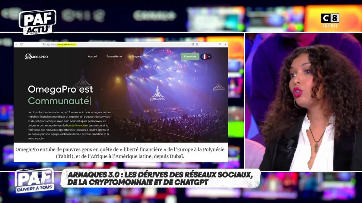 replay de Arnaques 3.0 : les dérives des réseaux sociaux, de la cryptomonnaie et de chatgpt