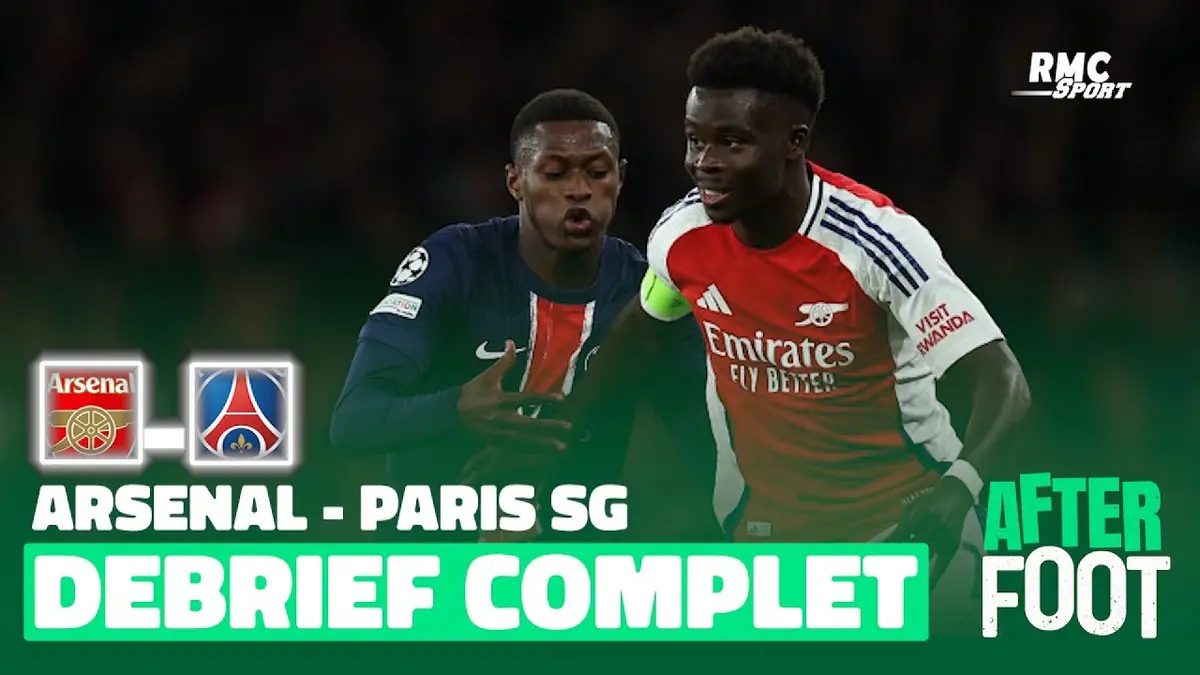 replay de Arsenal 2-0 PSG : Le débrief de l'After Foot de la défaite parisienne