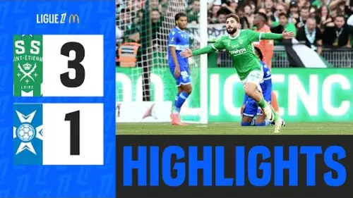 replay de AS SAINT-ÉTIENNE - AJ AUXERRE (3-1) - 7ème journée - Ligue 1 McDonald's 24/25