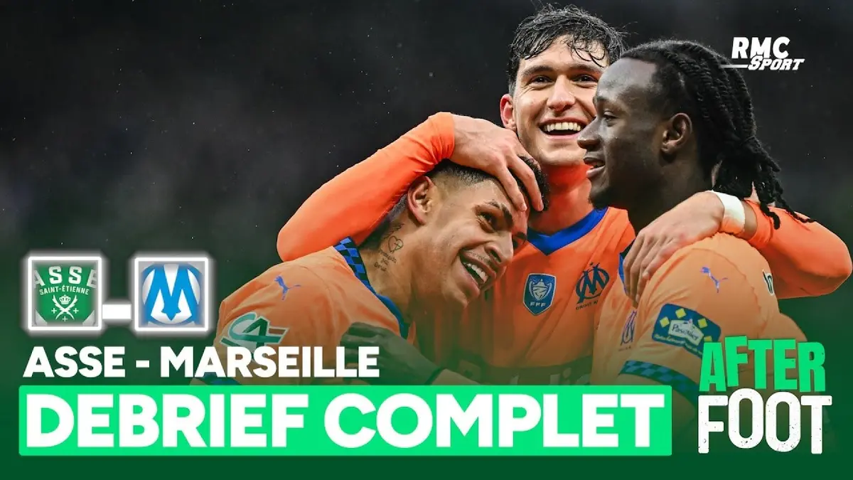 replay de ASSE 0-4 OM : le débrief complet de l'After foot