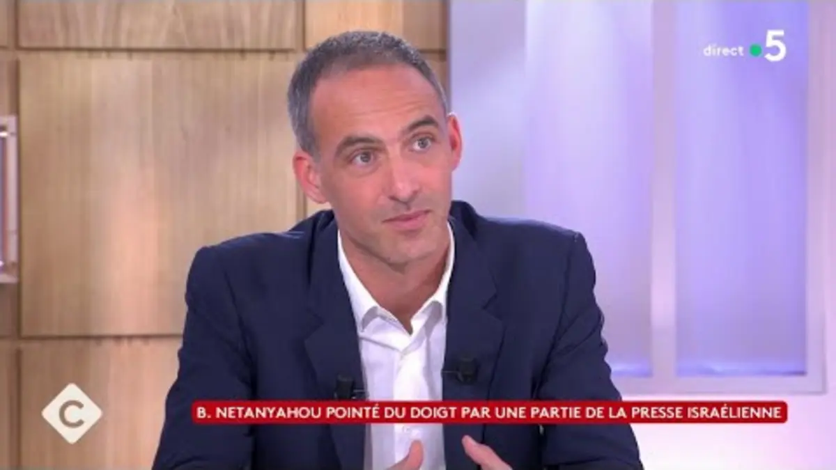 replay de Attaque sans précédent du Hamas contre Israël - Raphaël Glucksmann - C à vous - 09/10/2023