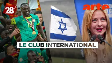 Attaques en Cisjordanie, référendum en Italie, la CAN… : Le Club international | 28 minutes | ARTE