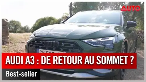replay de Audi A3 : des évolutions pour revenir au sommet !