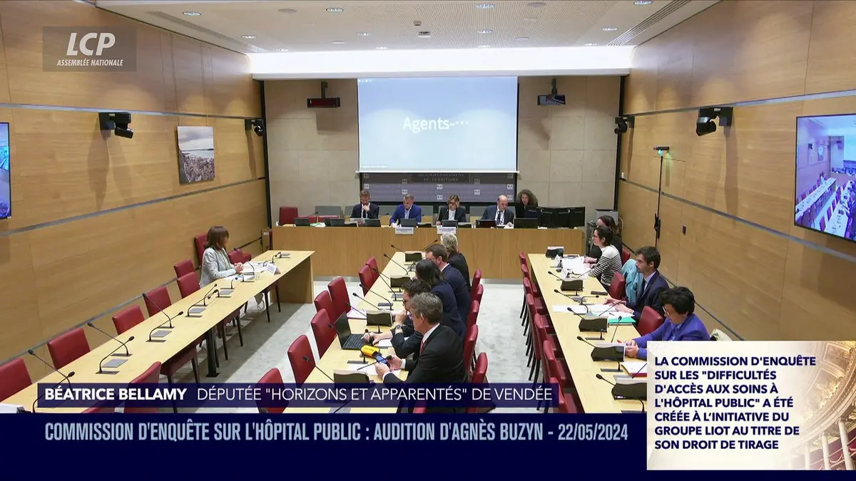 replay de Audition à l'Assemblée nationale - Commission d'enquête sur l'hôpital : Agnès Buzyn et Marisol Touraine auditionnées - 22/05/2024