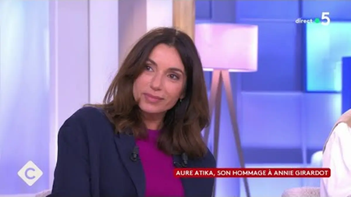 replay de Aure Atika, son hommage à Annie Girardot - C à Vous - 05/04/2024